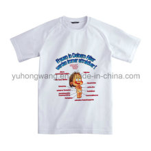 Kundenspezifisches Baumwollmänner bedrucktes T-Shirt